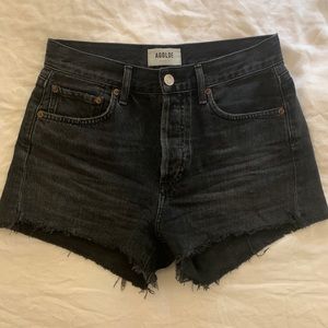 Agolde Parker Shorts in Crash 24